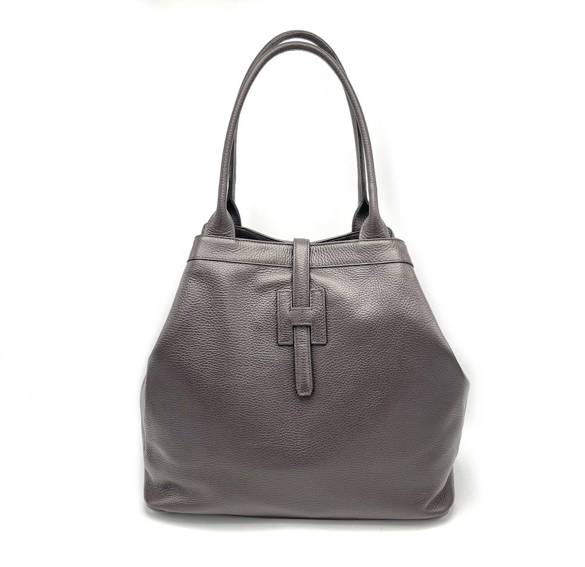 Suie Valentini srl - Vente Sac porté épaule – femme - Sac en cuir véritable, grande taille, fabriqué en Italie, art. 1124775