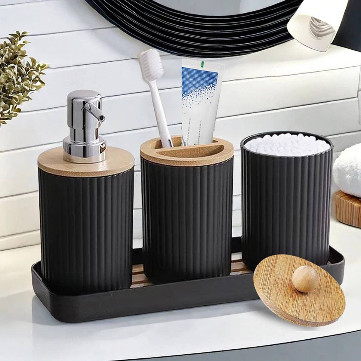 BlakOutlet - Wholesale Bathroom Accessory Set - Bathroom Accessories Set2