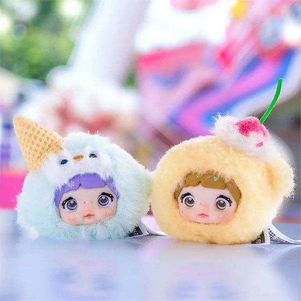 Showcase - Wholesale Keychain - Women's - Nommi 100% Sweetness Series Kawaii Plush Doll Keychain Blind Box (1pc)3