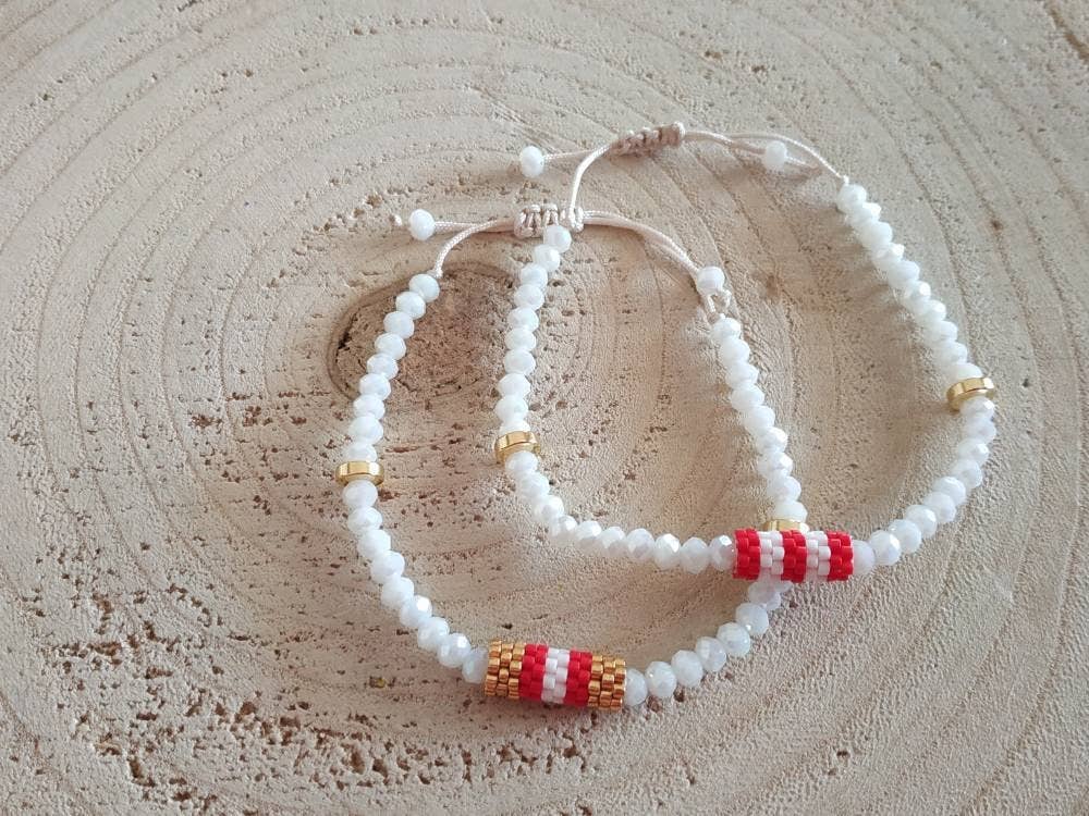 Kalliopi P. Giannoula - Poppygshop – wholesale Beaded bracelet – Seed beaded tube bracelet2