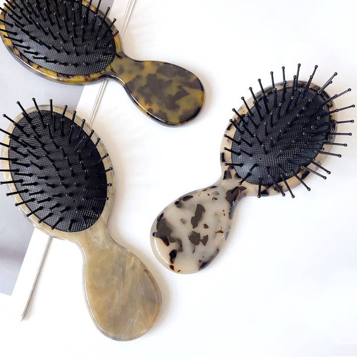 Solar Eclipse - Wholesale Hair Brush/Comb - Travel Detangling Wet Hair Brush | Eco-Friendly
