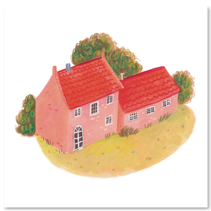 Studio Molini - Wholesale Art Print - Isometric Cottage