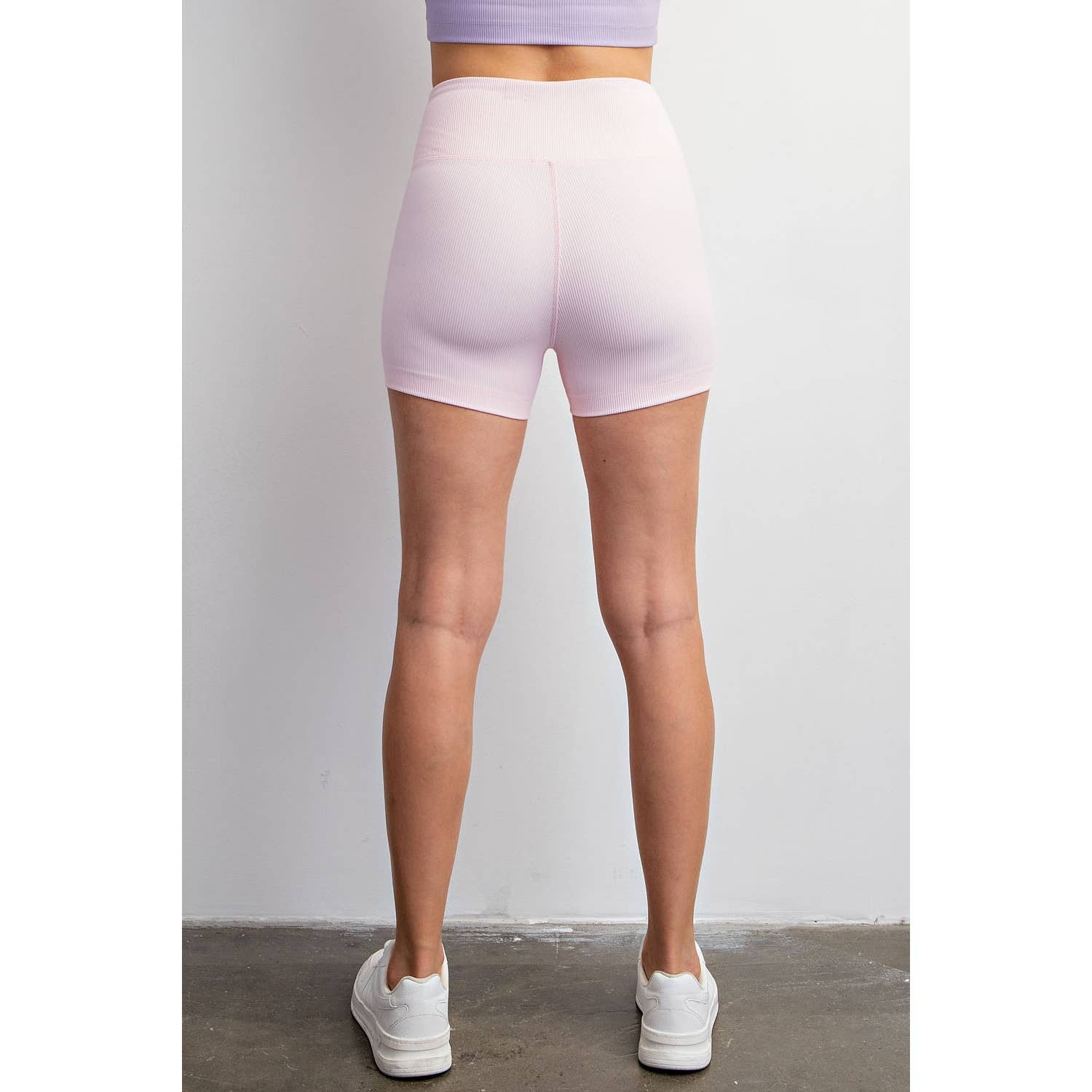 Rae Mode - Wholesale Athletic Shorts - Women's - NYLON RIB BIKER PANT WITH SIDE POCKETS23