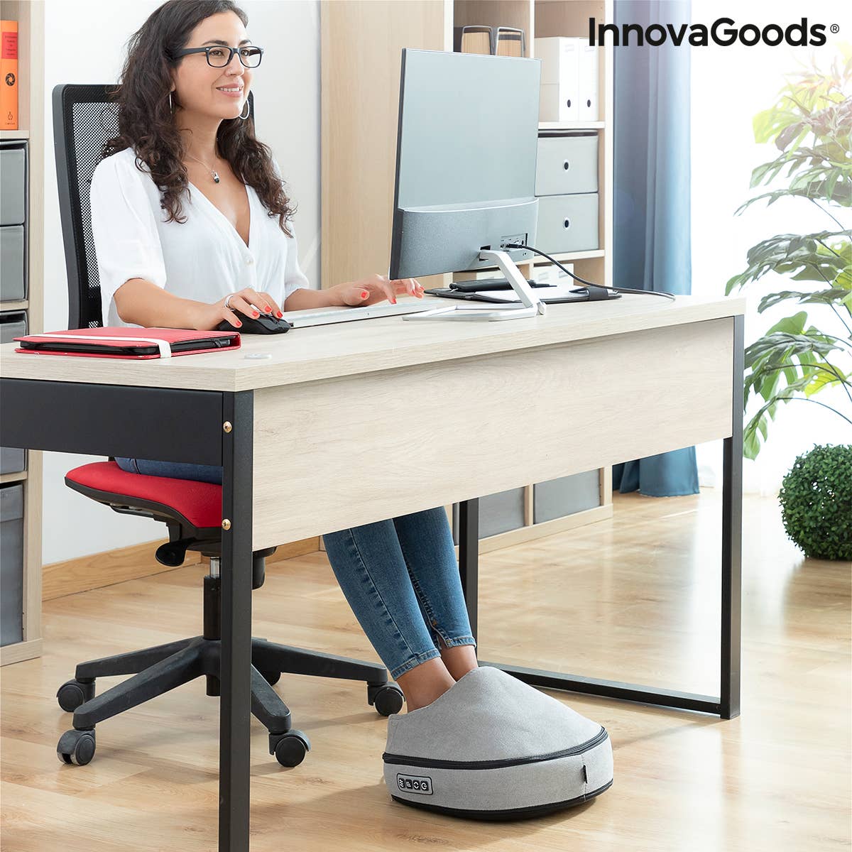 InnovaGoods - Wholesale Body Massager - InnovaGoods Futsa 2-in-1 Thermal Shiatsu Massager1