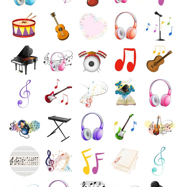Sticker Varia - Wholesale Sticker - Sticker Sheet Music2
