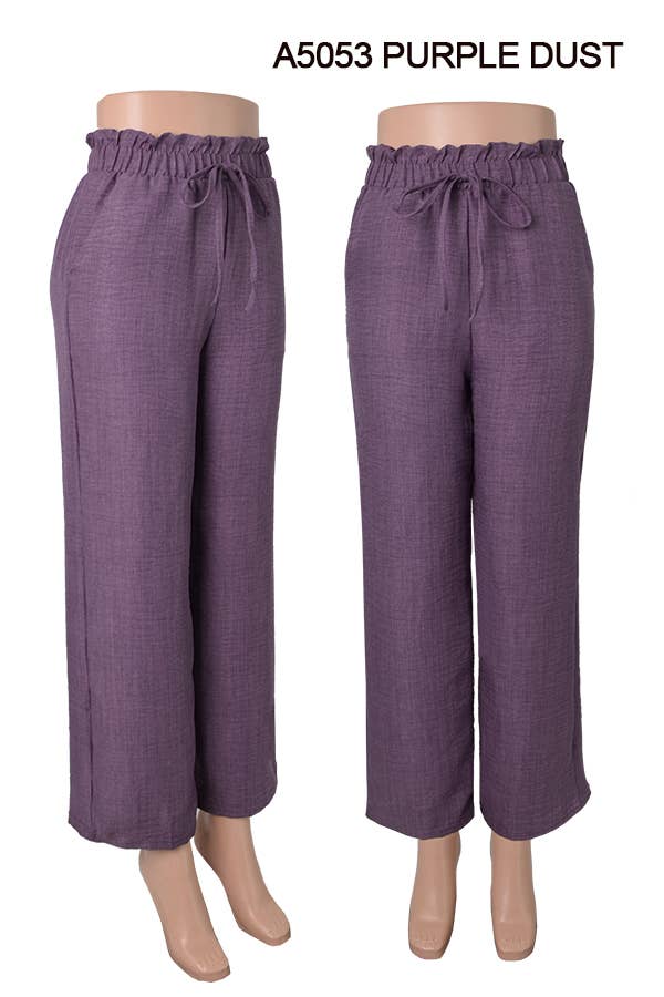 SSImport – Großhandel Hose – Damen – A5053 WEIT GESCHNITTENE HOSE 12 STÜCK/PAKET3