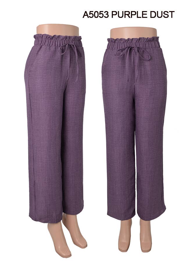 SSImport – Großhandel Hose – Damen – A5053 WEIT GESCHNITTENE HOSE 12 STÜCK/PAKET3