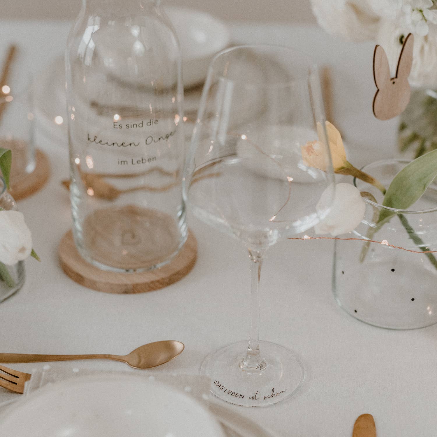 Eulenschnitt - Wholesale Wine Glass - Wine glass 490ml Life is beautiful (VE = 4 pieces)2