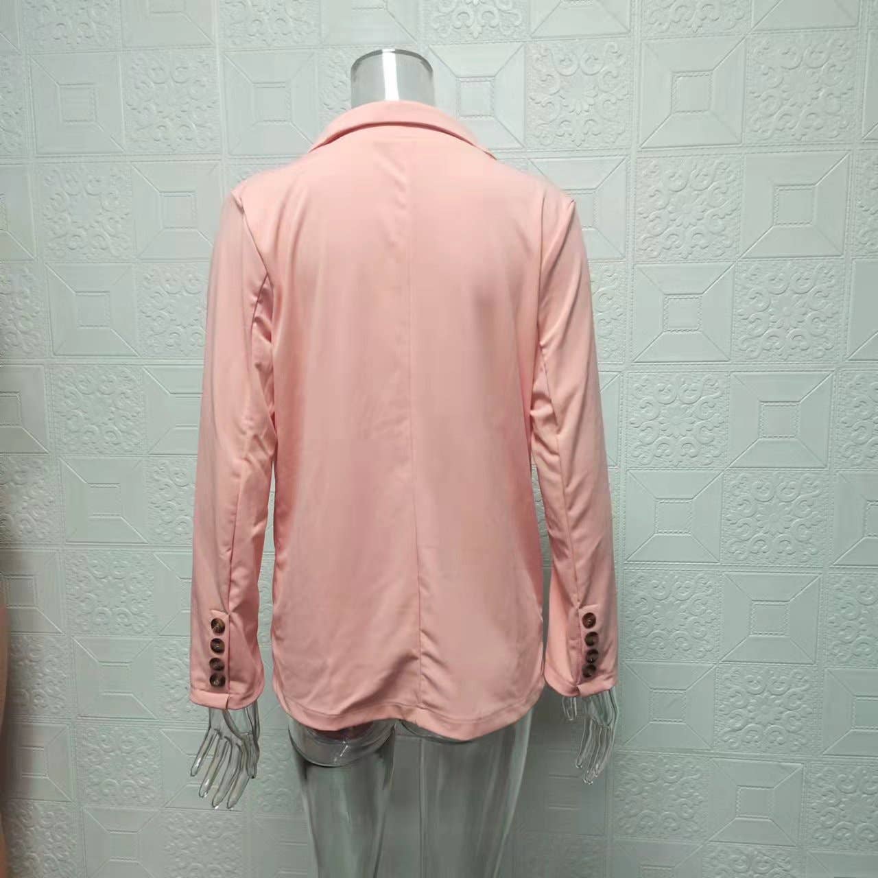 Lily Clothing - Wholesale Suit Set - Women's - Fashionable solid-color suit jacket trousers set13