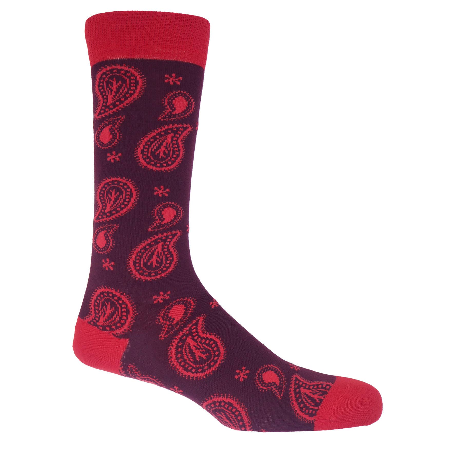 Peper Harow Socks - Wholesale Socks - Men's - Paisley Men's Organic Socks0
