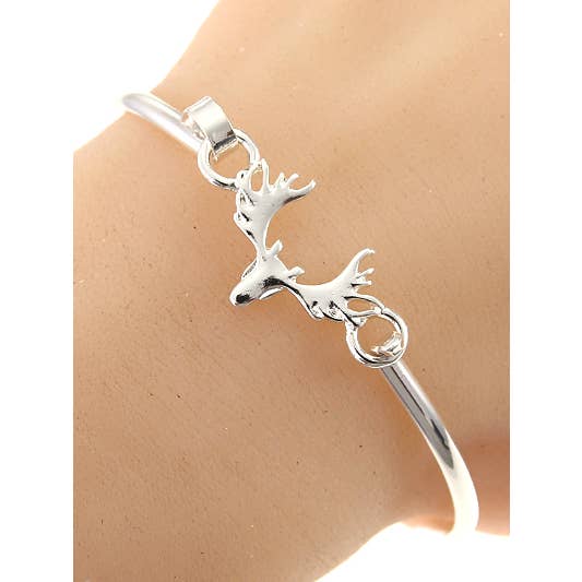 0011 PREMIERE - Wholesale Armband - FR4013 Moose Animal Christmas Casting koperen armband