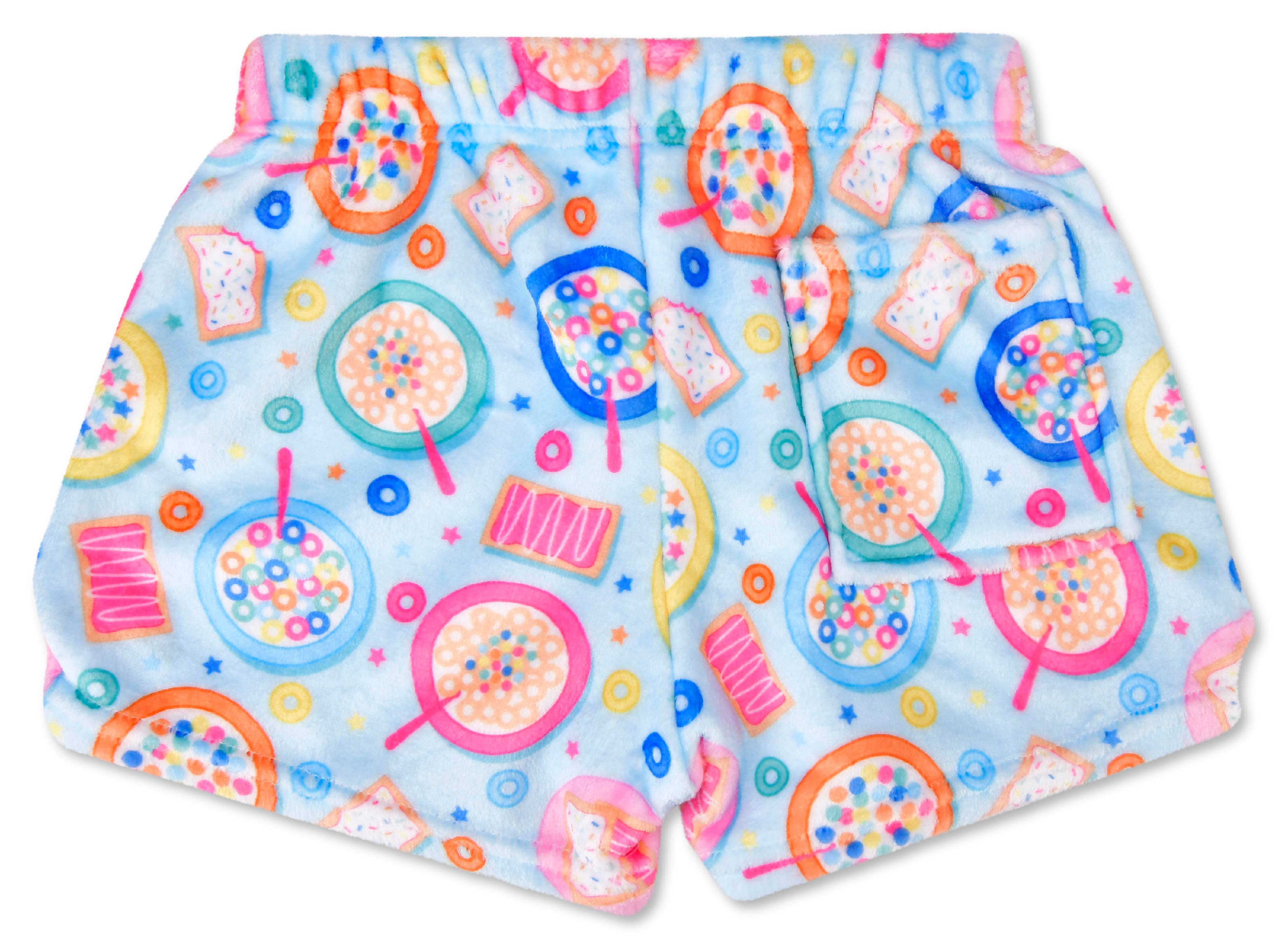 Iscream - Wholesale Shorts - Kids - Sweet Cereal Plush Shorts (X-Small (4-6))1