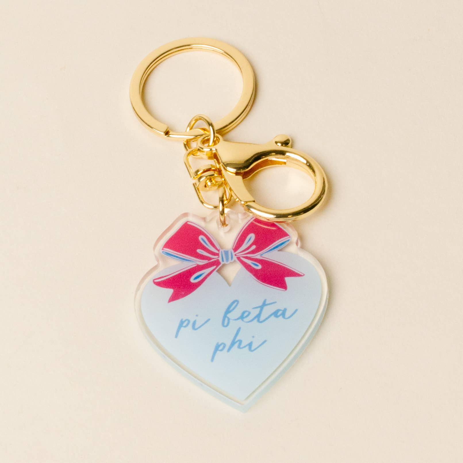 The Darling Effect - Wholesale Keychain - Women's - Sorority Sweetheart Bow Acrylic Keychain - 19 Chapters15