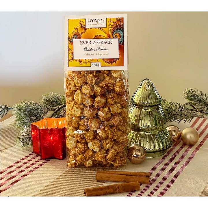 Everly Grace - Wholesale Popcorn - Christmas Cookies Popcorn Bag 100g1
