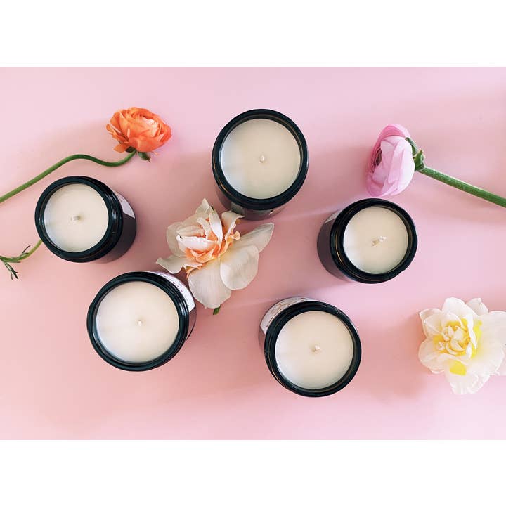 Les Boujies - Wholesale Jar/Filled Candle - Smoke on the Water - Midi 180ml Vegan Soy Wax Candle