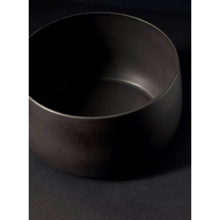 GHARYAN Stoneware & Olive Wood Tableware | Ships from USA - Wholesale Serve Bowl - Handmade Stoneware Serving Bowl | 120 oz Large Capacity10