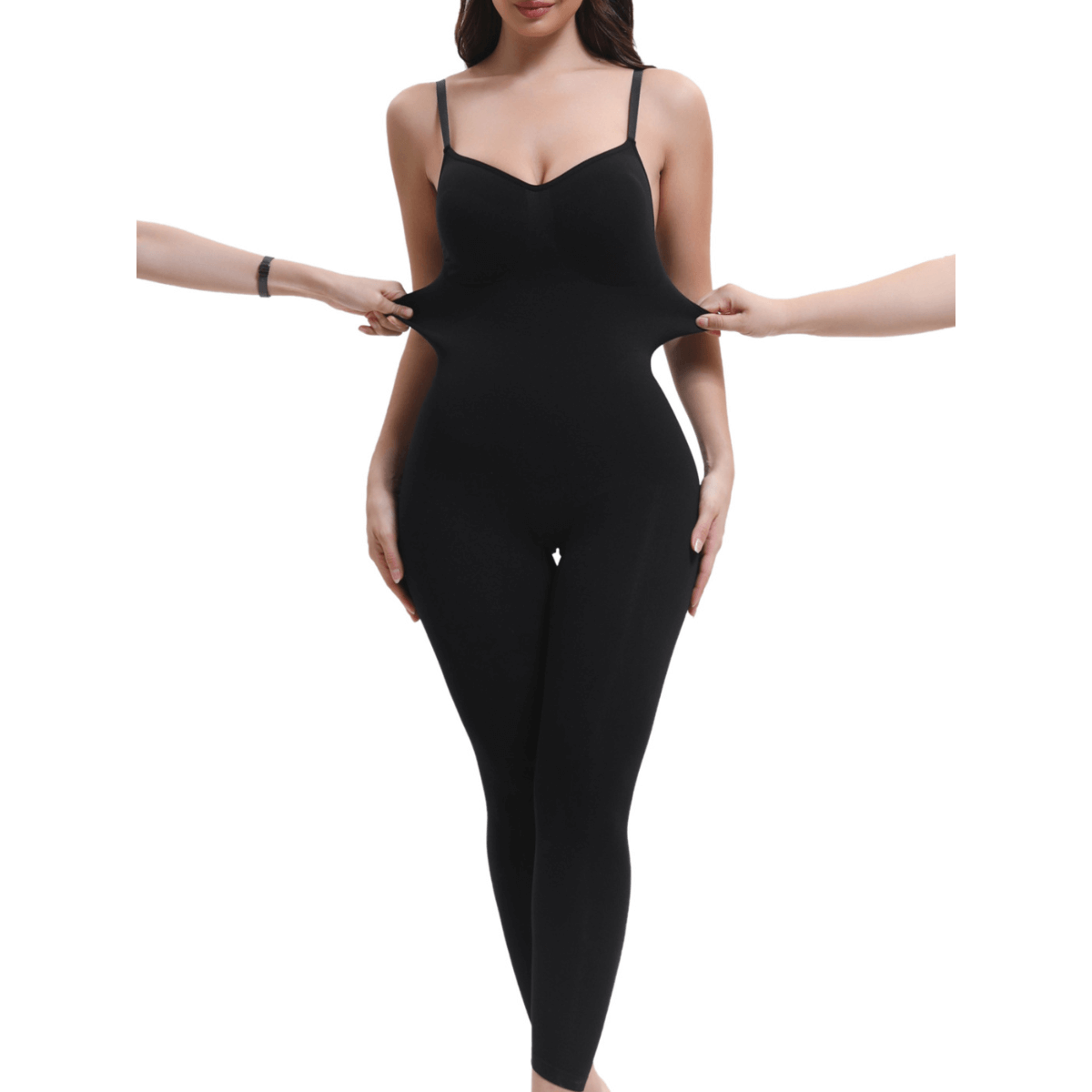 SHAPERX - Wholesale Lingerie Bodysuit - Women's - SHAPERX 3-in-1 Seamless Full Body Compression Legging Bodysuit1