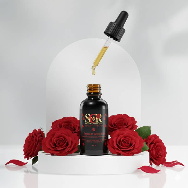 Sweet Callie Rose – wholesale Scalp/hair treatment – Regrowth Revive Elixir - 2oz