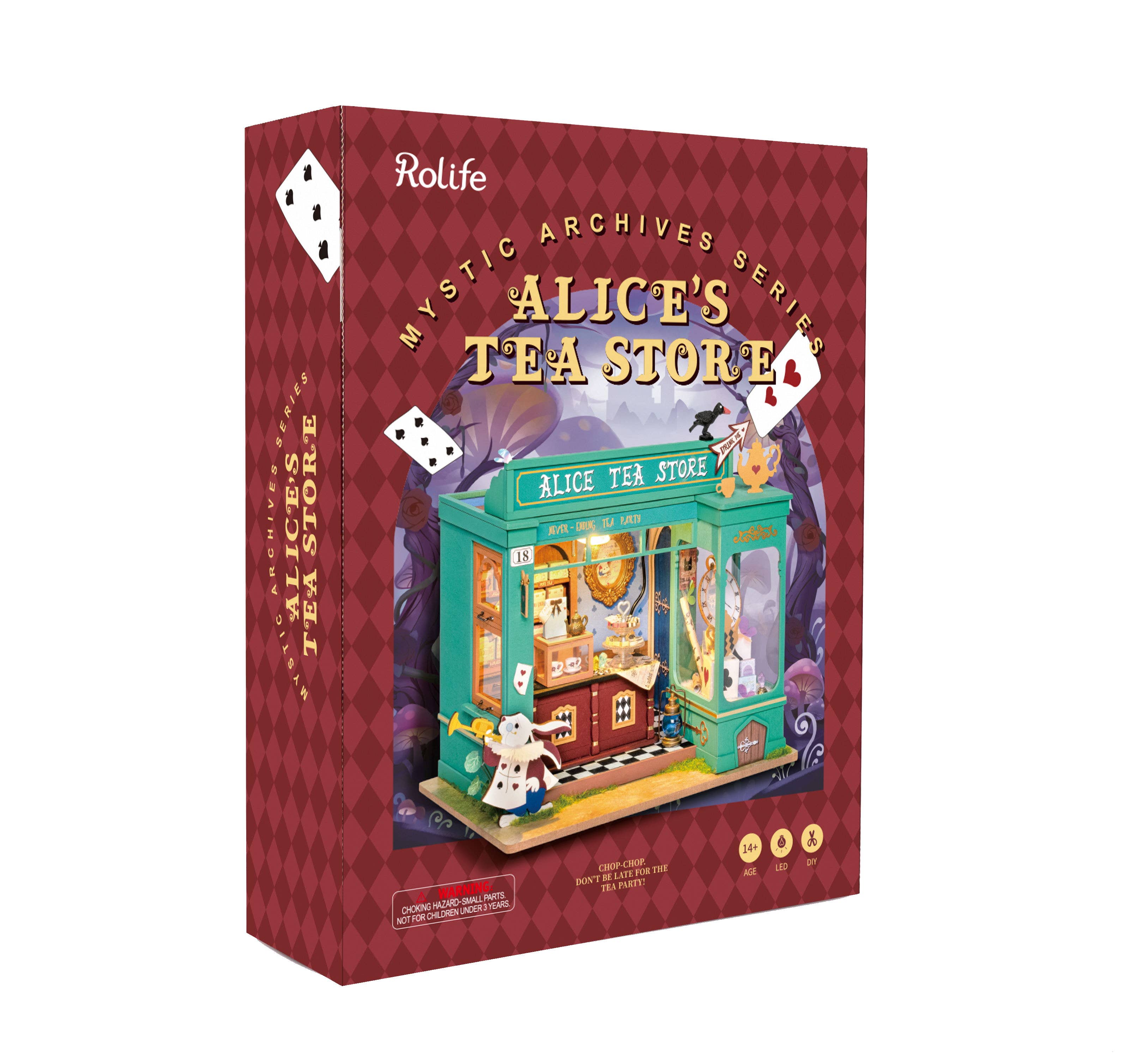 Robotime - Wholesale DIY Craft Kit - DG156 Alice's Tea Store DIY miniature house6