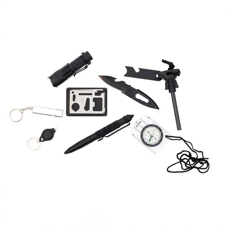 WIDDOP and Co. - Wholesale Tool Set - Mad Man Outdoor 8pc Survival Kit2