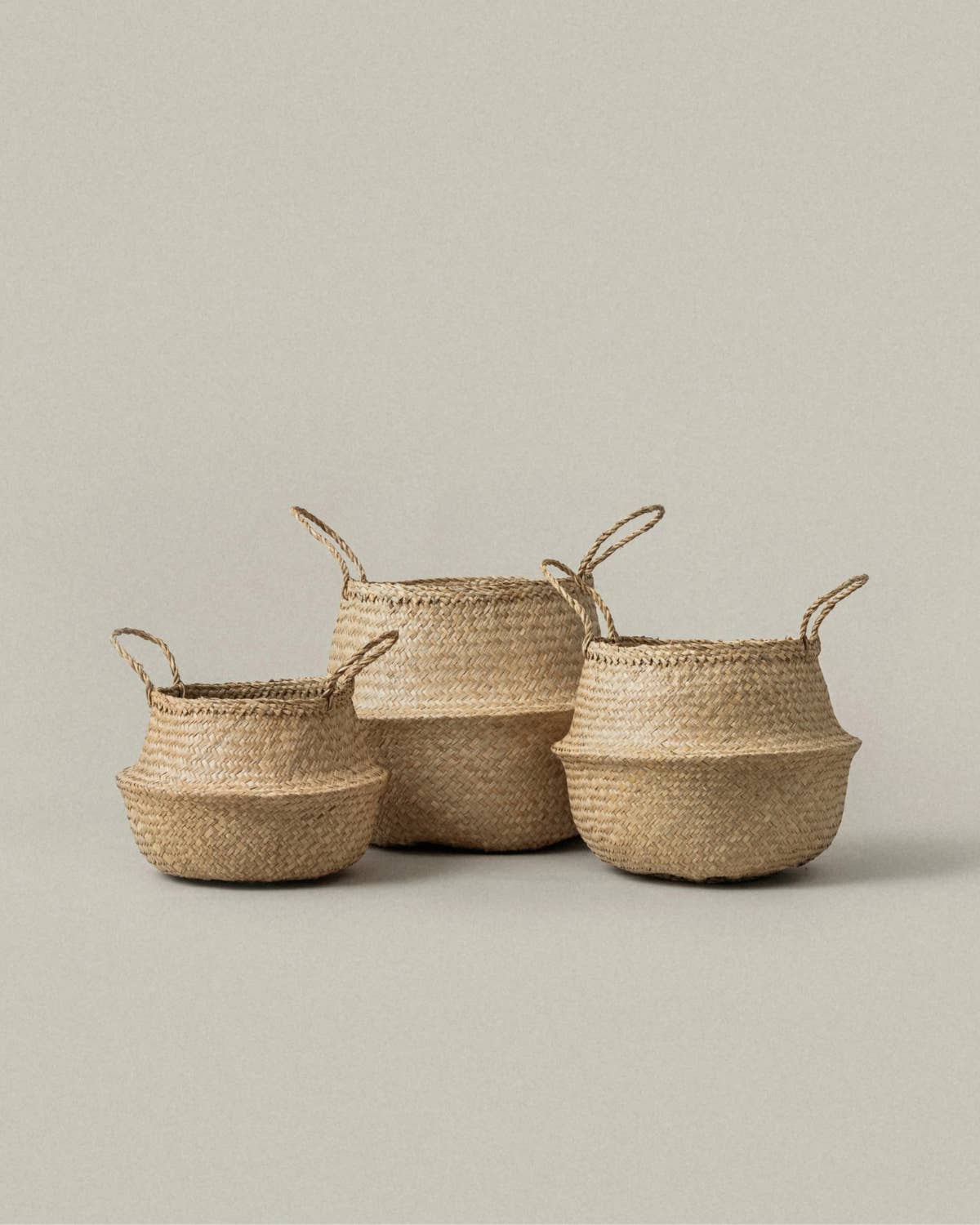 SUNNY HOME - Wholesale Basket - Small Kiau Seagrass Belly Baskets2