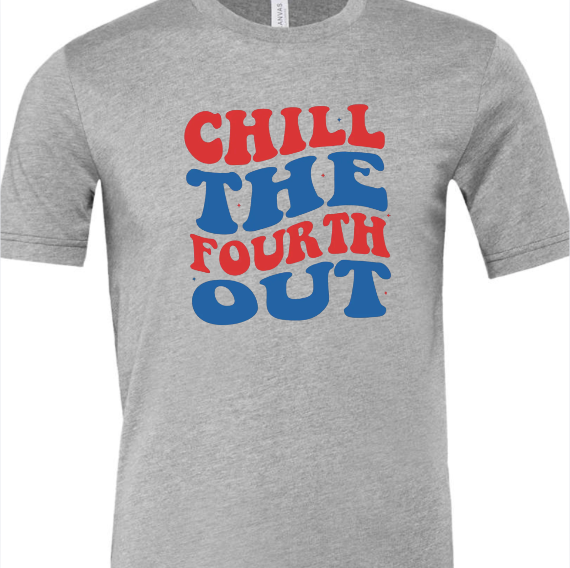 Kiki's Boutique – wholesale Screen printed t-shirt – Women′s – Chill The Fourth Out Tee4