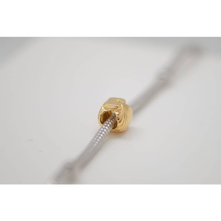 TALISMAN JEWELLERY (D&Fidanverdi, S.L.) - Venta al por mayor Pulseras de abalorios/colgantes - Encanto/Colgante Concha Camino de Santiago Chapado en Oro de 18k6