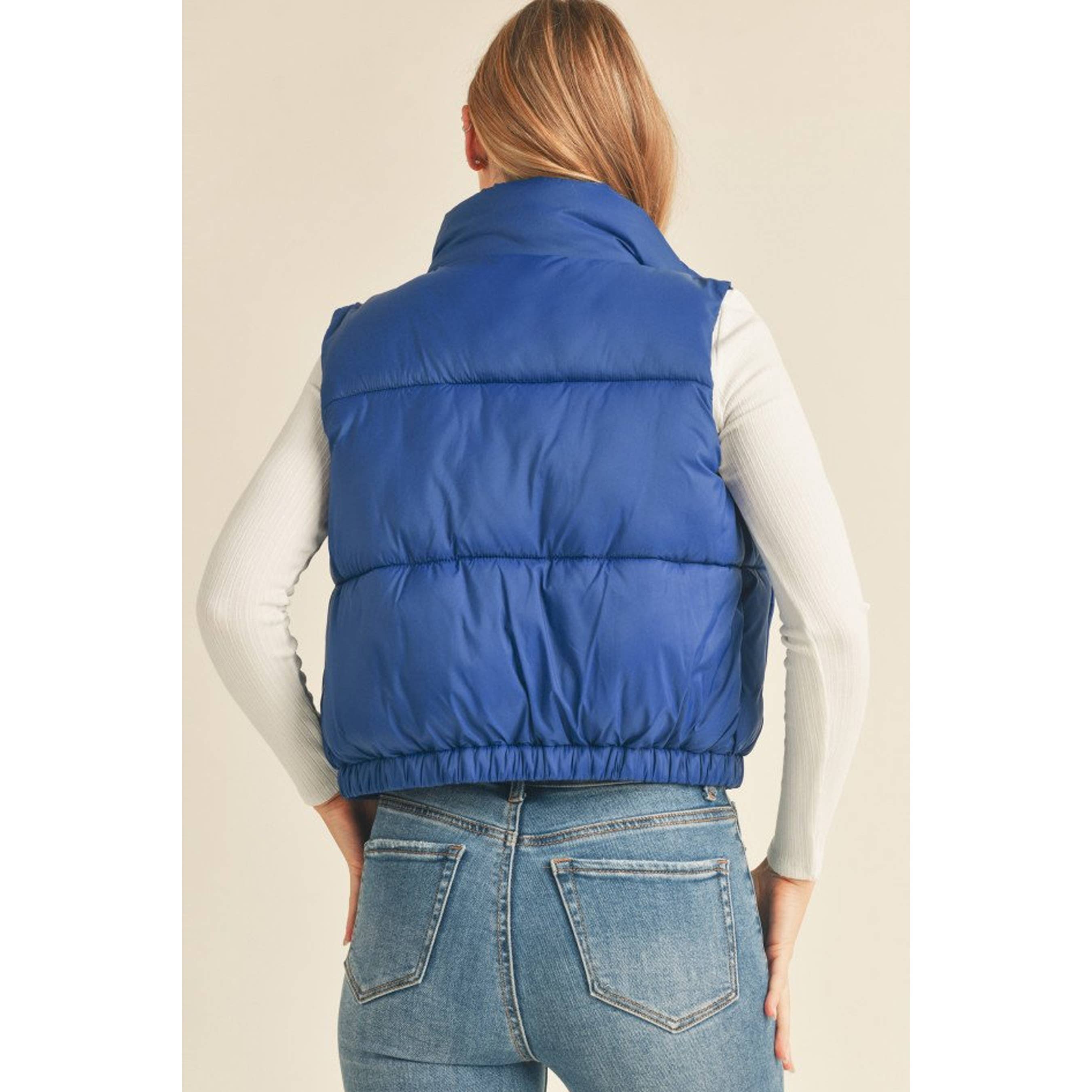 HiteJeans – Engroshandel Vest - Dame – PUFFER POLSTRING VEST2