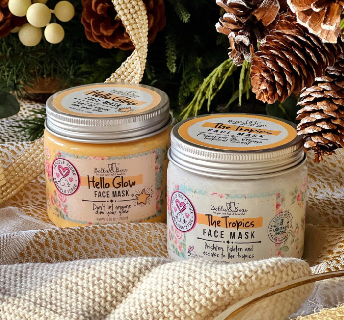 Bella & Bear - Wholesale Gezichtsmasker - Hello Glow gezichtsmasker | Huidverzorging | Gezichtsmasker voor dames3
