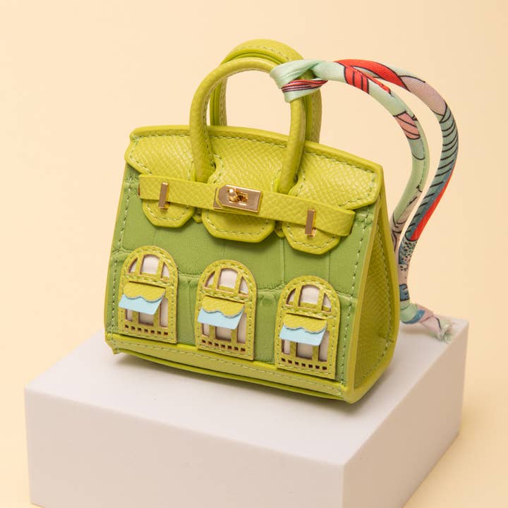 SP Sophia Collection - Wholesale Crossbody Bag - Women's - House Mini Leather Top-Handle Earbud Case for AirPods1