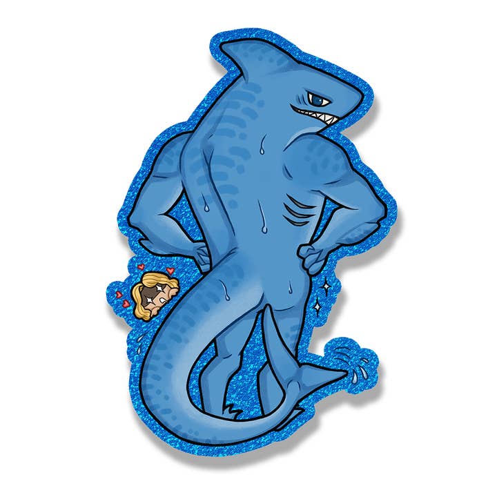 Monster Romance - Jumping the Shark - Ma'xon Sticker for wholesale by Mocco and Friends