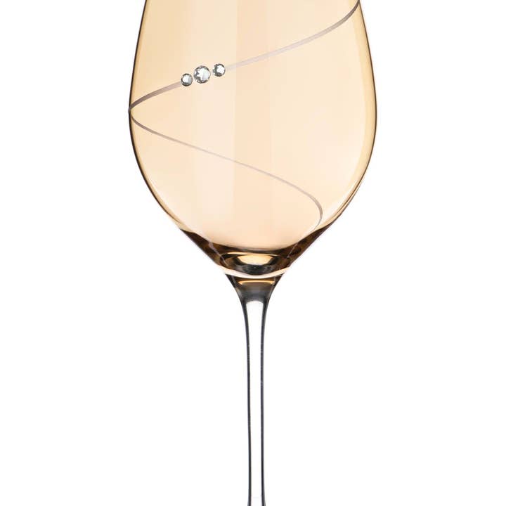 DIAMANTE – Großhandel Weingläser – Swarovski Weingläser mit Strasssteinen — 'Amber Silhouette' Collec4