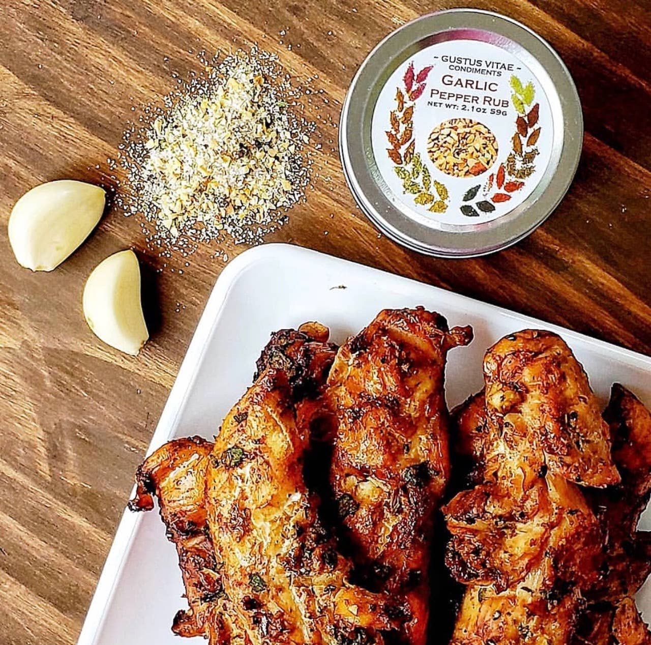 Gustus Vitae - Wholesale Rub - Garlic Pepper Rub Seasoning4