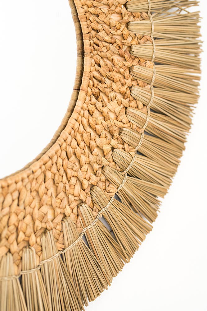 BALIER Deco – wholesale Wall mirror – Kepang Natural Mirror2