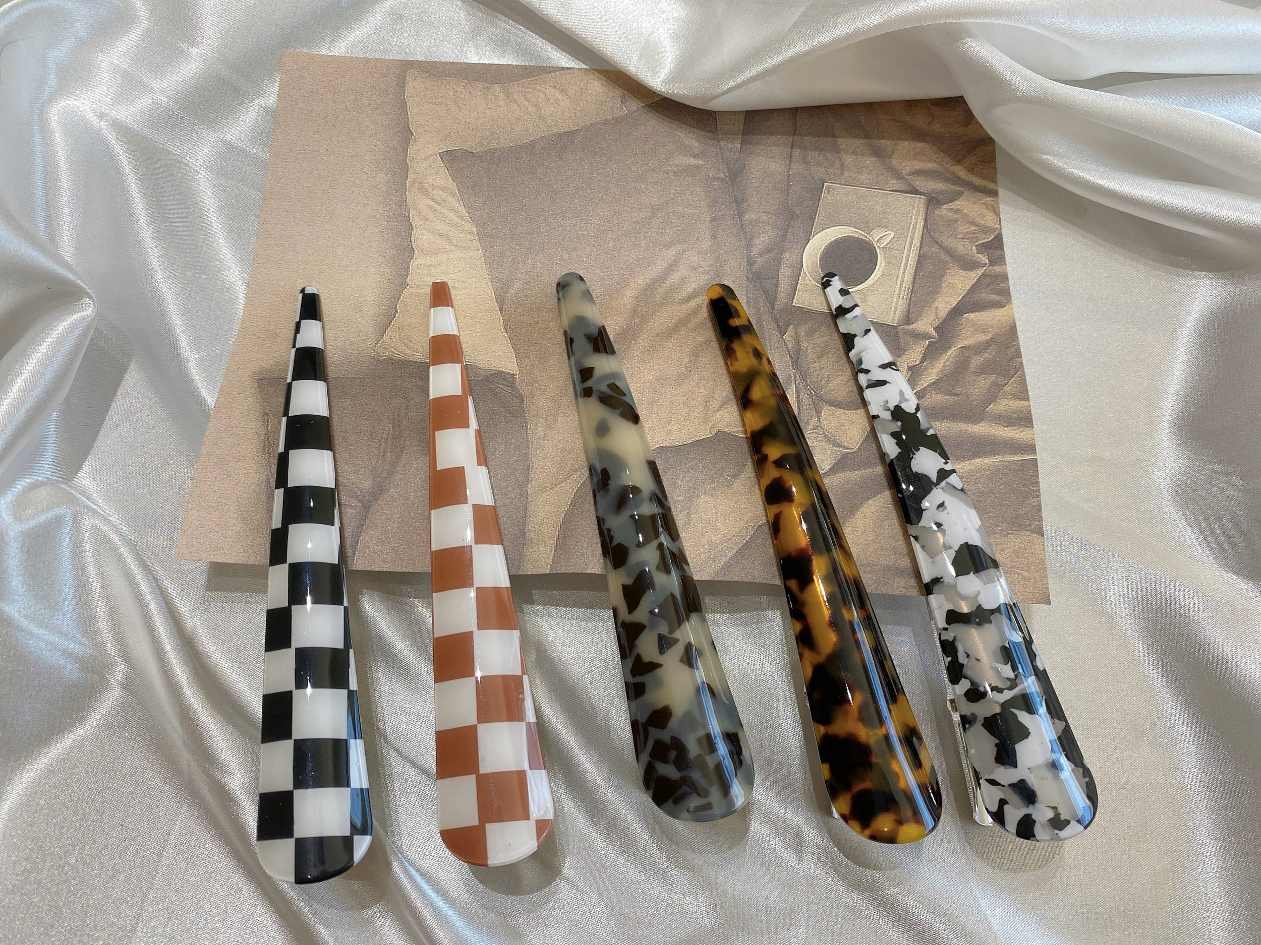 LadyJuneAccessories - Wholesale Haarclip - Dames - Acetaat haarspeldjes, bananenhaarclip, haaraccessoires, clip11