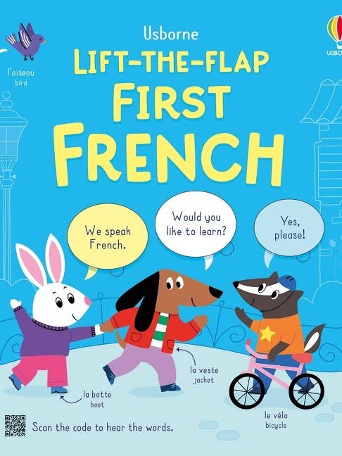 Lift-The-Flap First French : Usborne for wholesale by HarperCollins