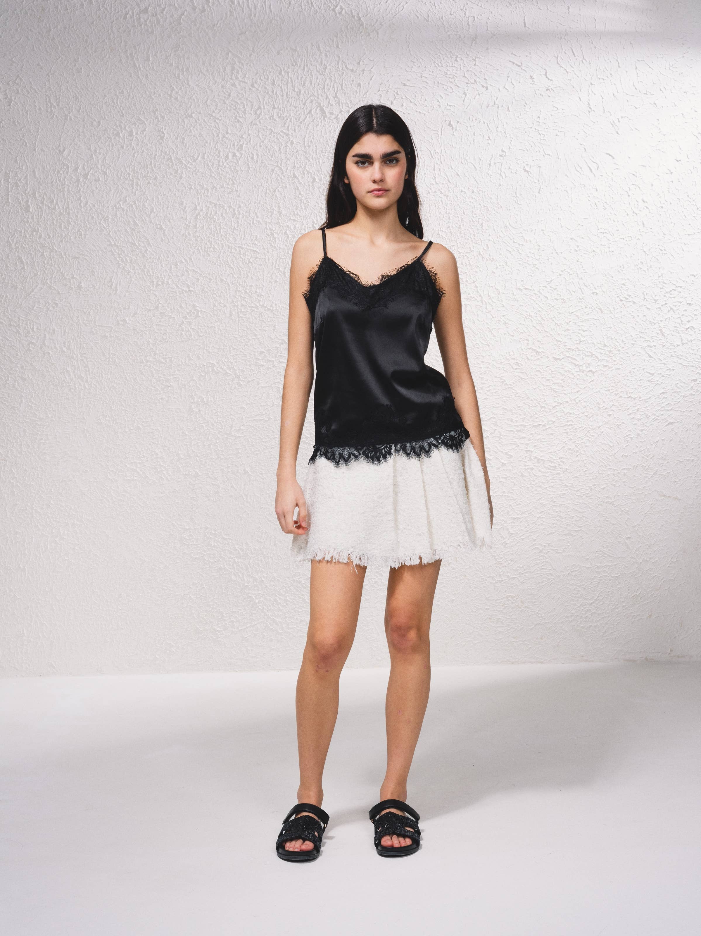 SMF - Wholesale Tank Top - Women's - 259631 - Top with lace applications8