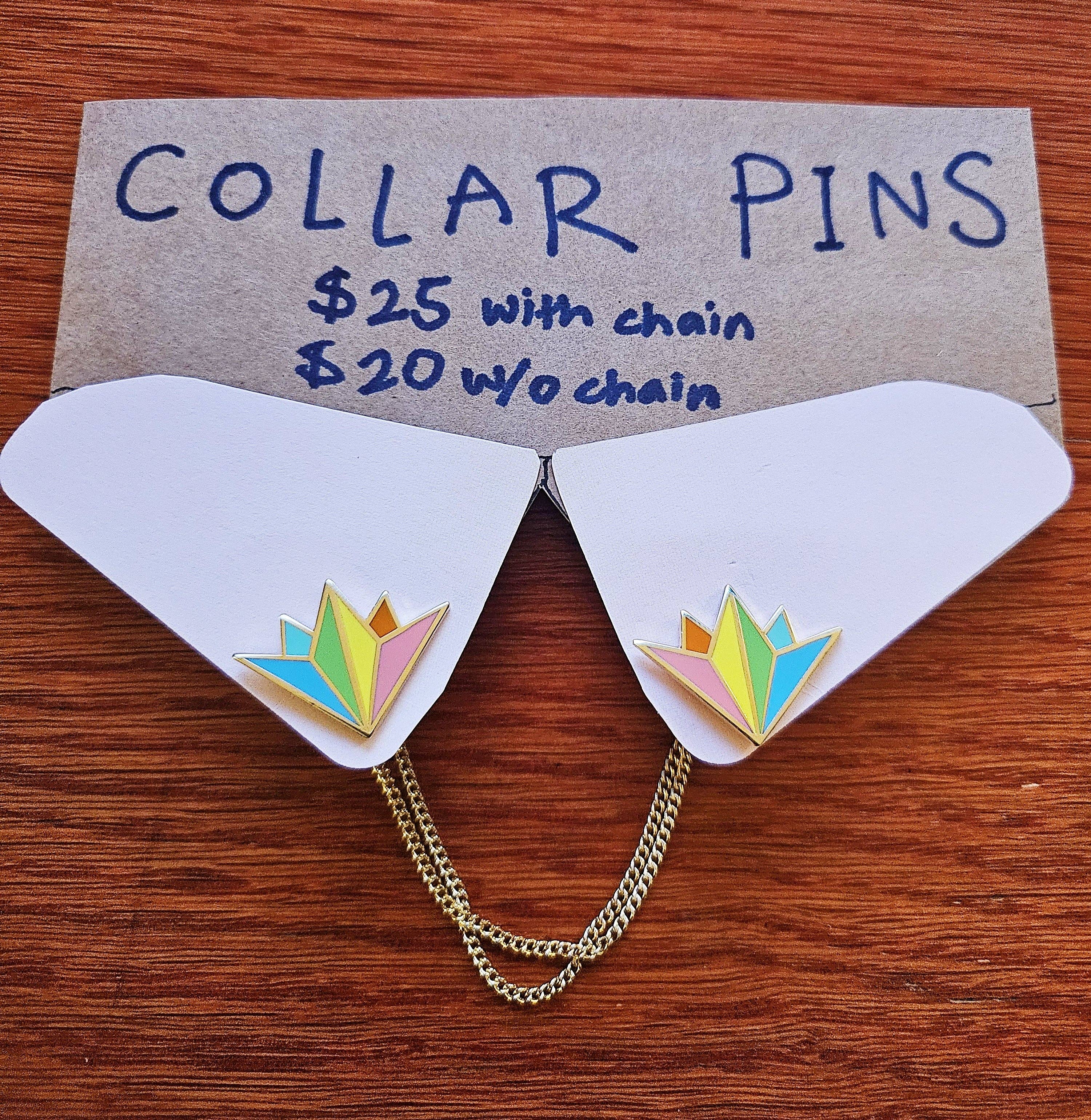 misomomo - Vente Épinglettes/boutons - Épingles de col arc-en-ciel3