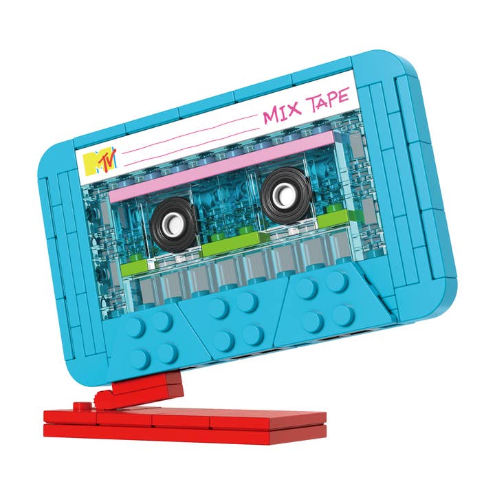 Brickcraft - Wholesale Building Set - Kids - MTV Cassette Tape Brick Building Set1
