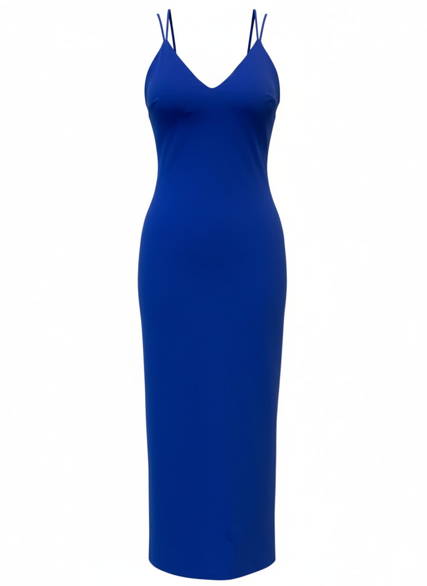 ELECTRIC BLAU KURZES KLEID ELEKTRISCHES BLAU 21430 für den Großhandel auf Faire2