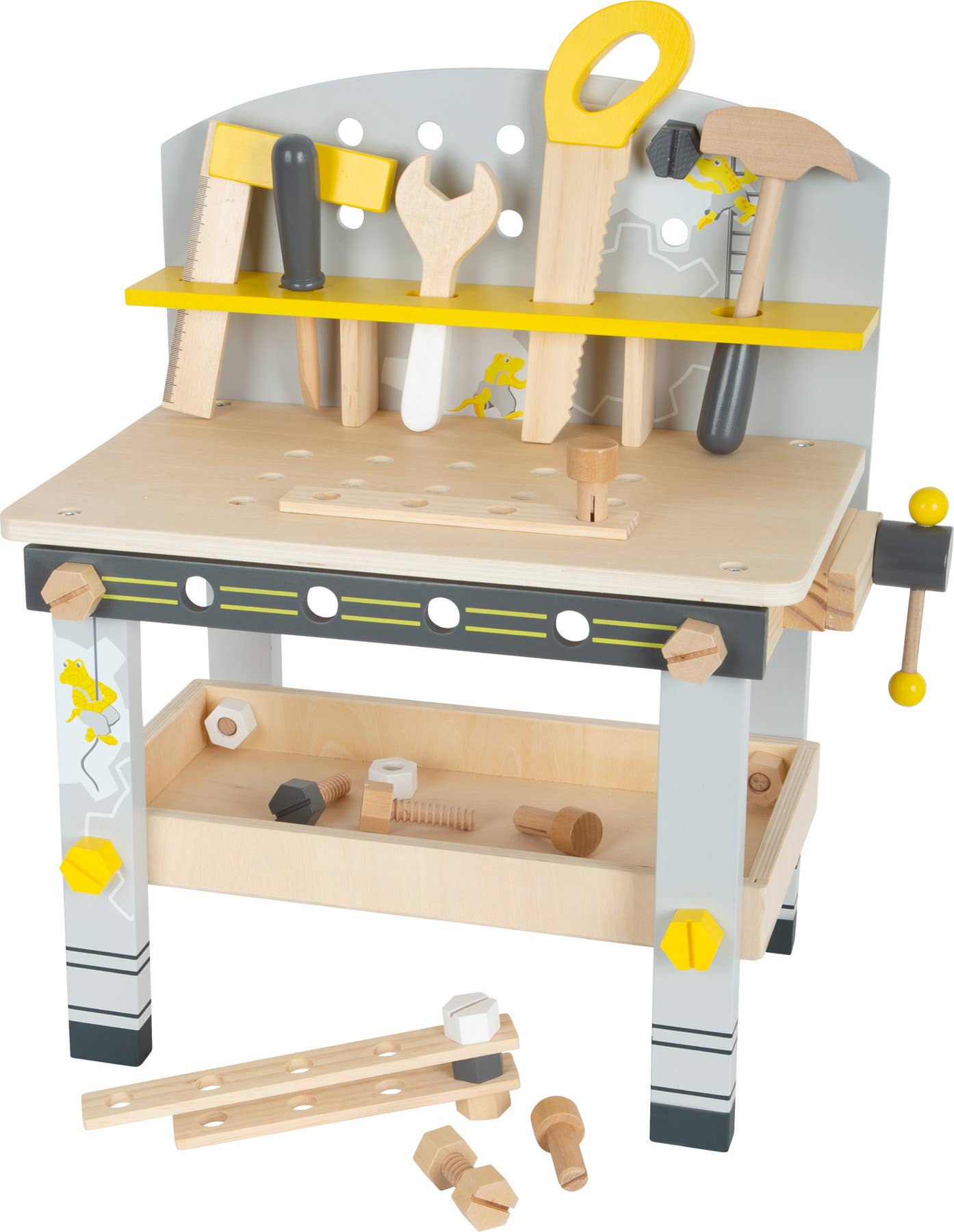 small foot - Wholesale Wood Toy - Kids - Compact Workbench "Miniwob"0