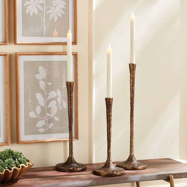Napa Home & Garden - Wholesale Candle Holder - Burke Taper Holders - Brass, Set of 31