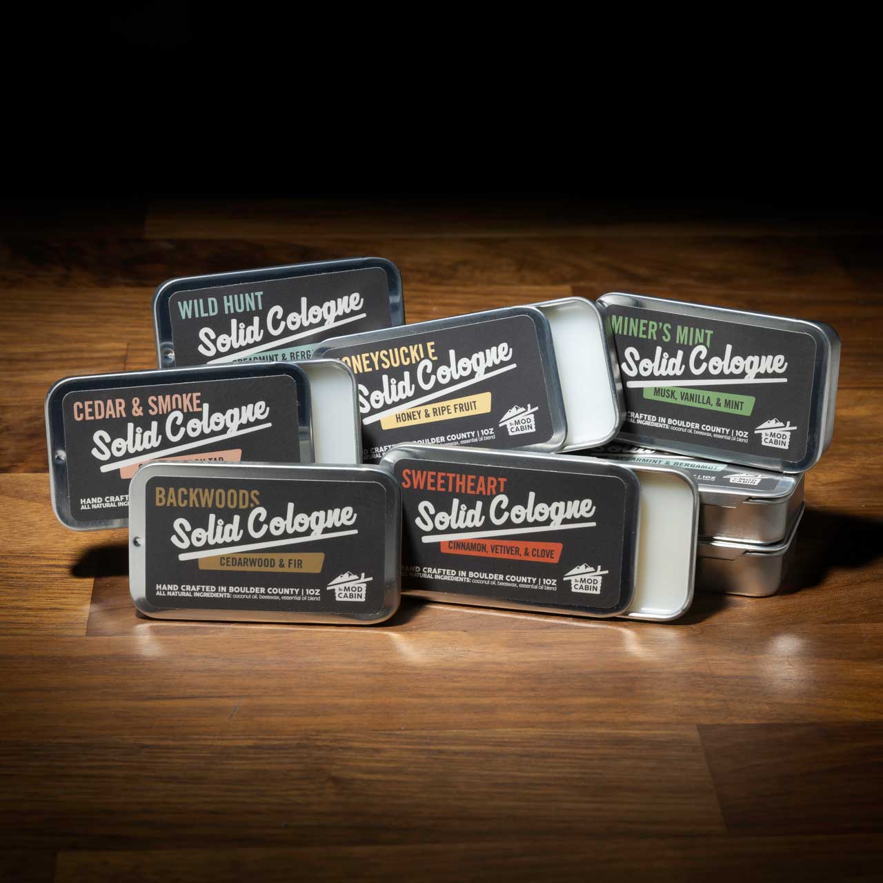 The Mod Cabin - Wholesale Solid Cologne - Backwoods Solid Cologne1