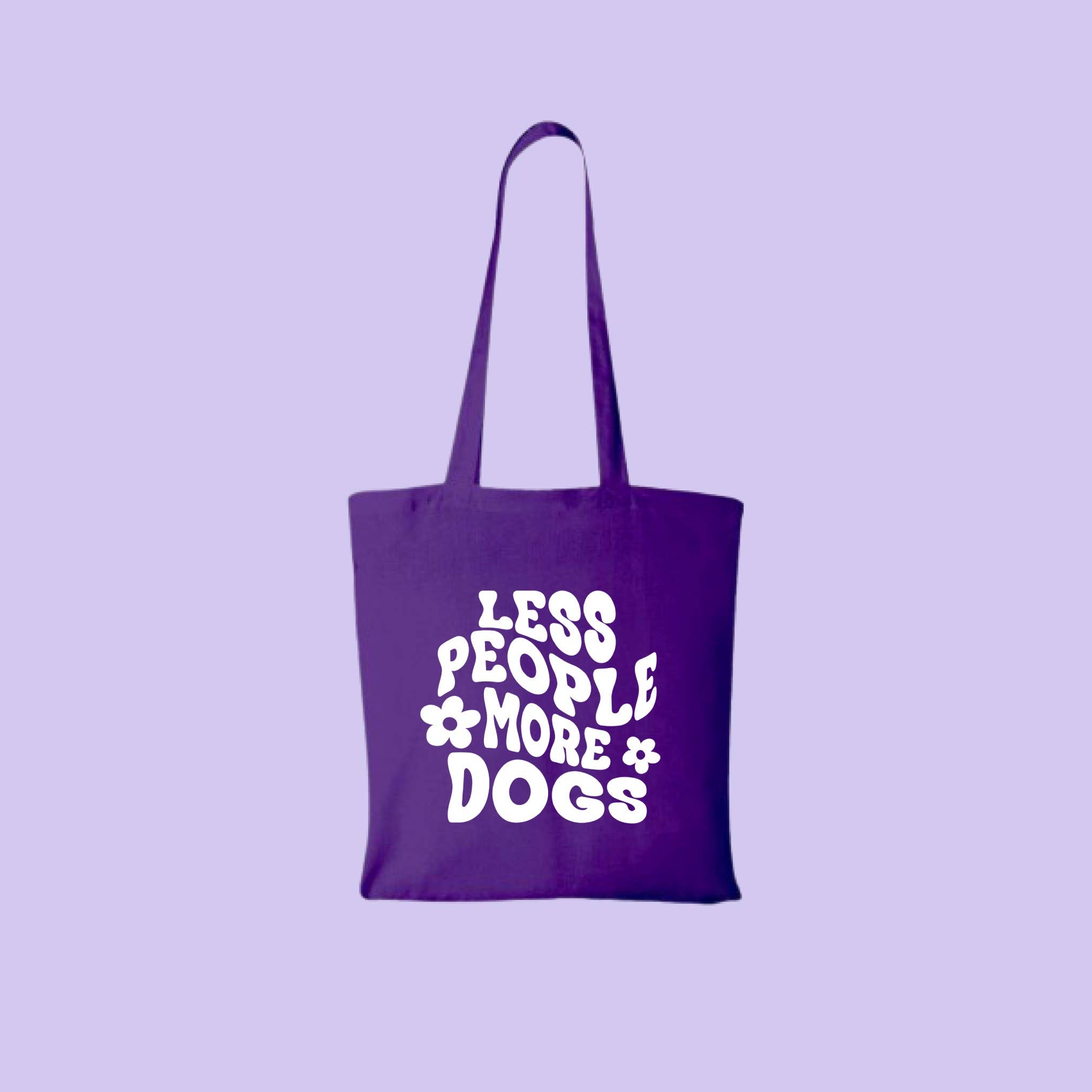 Pet Pwr Srls - Wholesale Tote Bag - Unisex - Tote Bag "Less people more dogs"