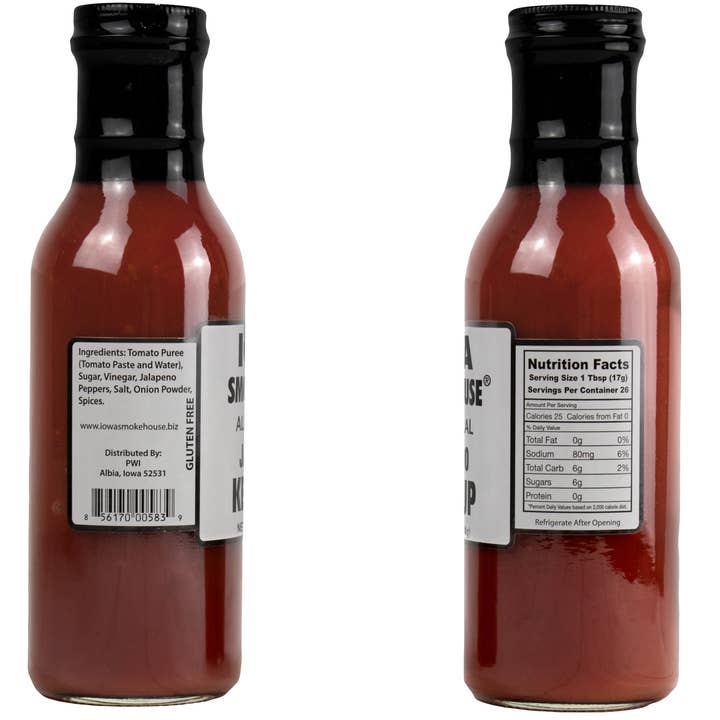 IOWA SMOKEHOUSE - Wholesale Ketchup - Ketchup Jalapeño (12/case)