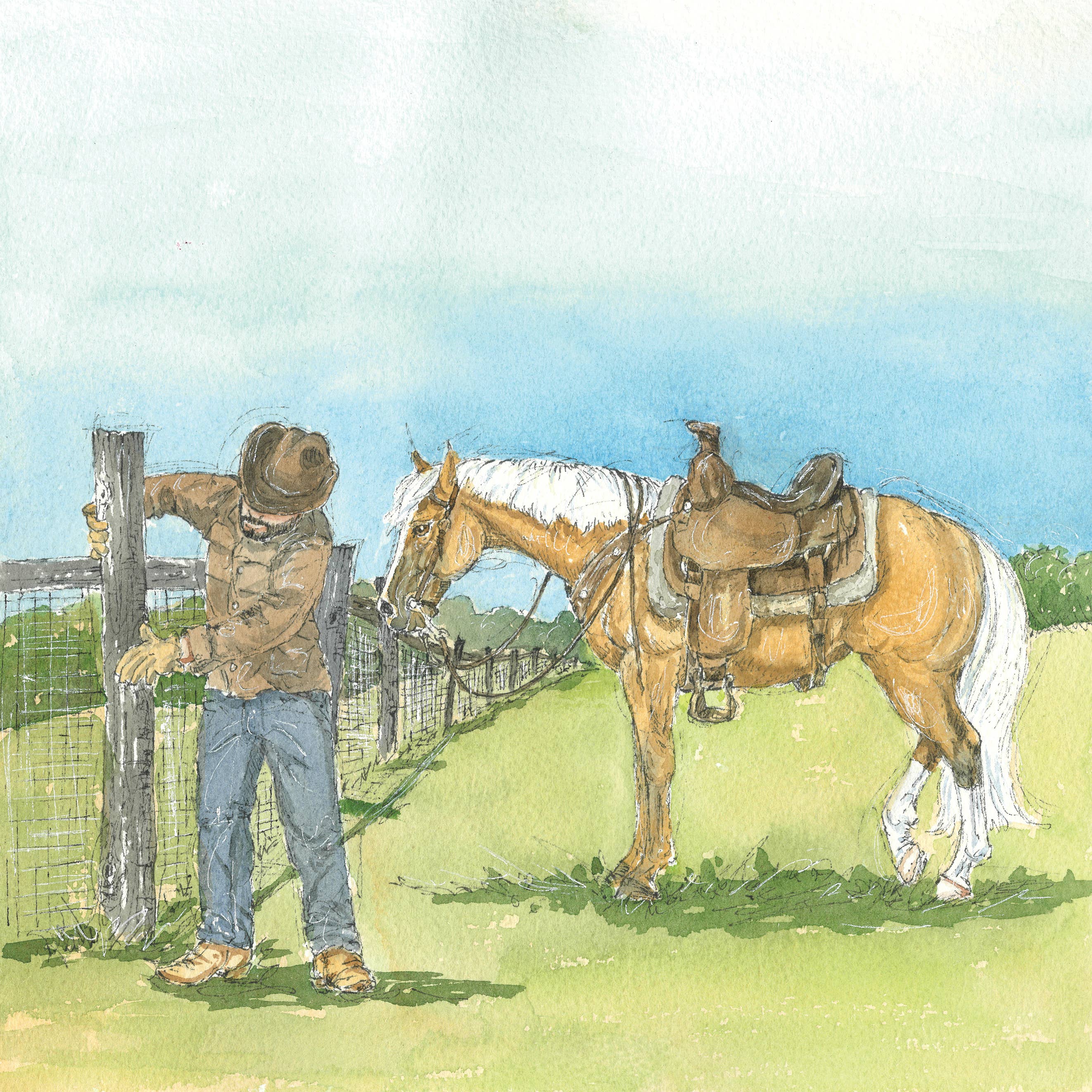 Little Blue Roan Books - Wholesale Preschool Book (3-5) - Hardcover: Charlie Learns to Be a Cowboy 6