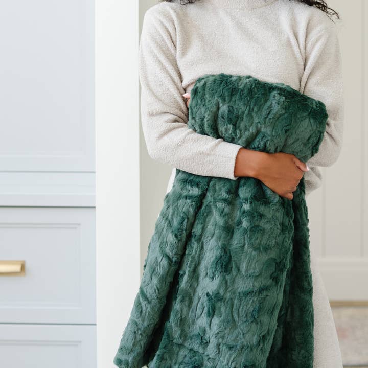 Saranoni - Wholesale Throw Blanket - PATTERNED FAUX FUR XL THROW BLANKETS71