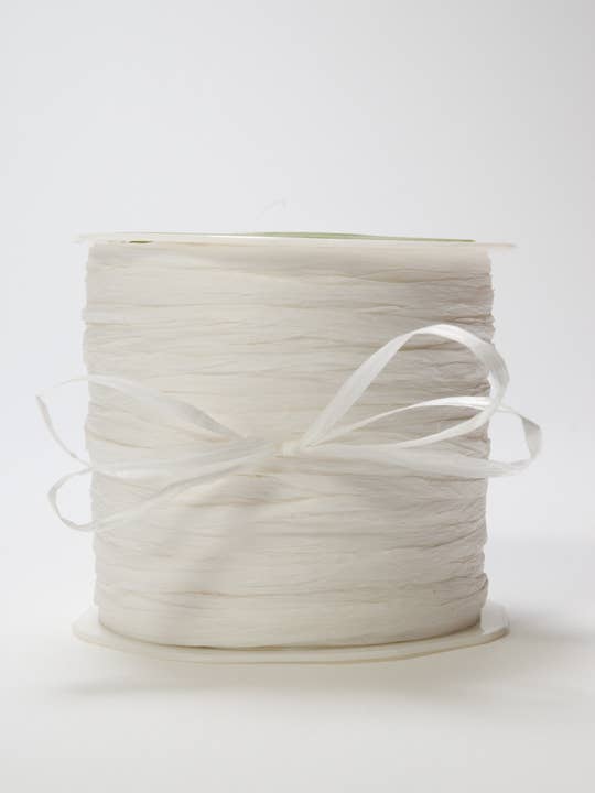 Libro blanco Raffia para venta al por mayor de May Arts Ribbon