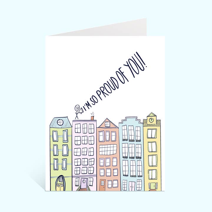 I'm So Proud of You Card for wholesale by bellwell