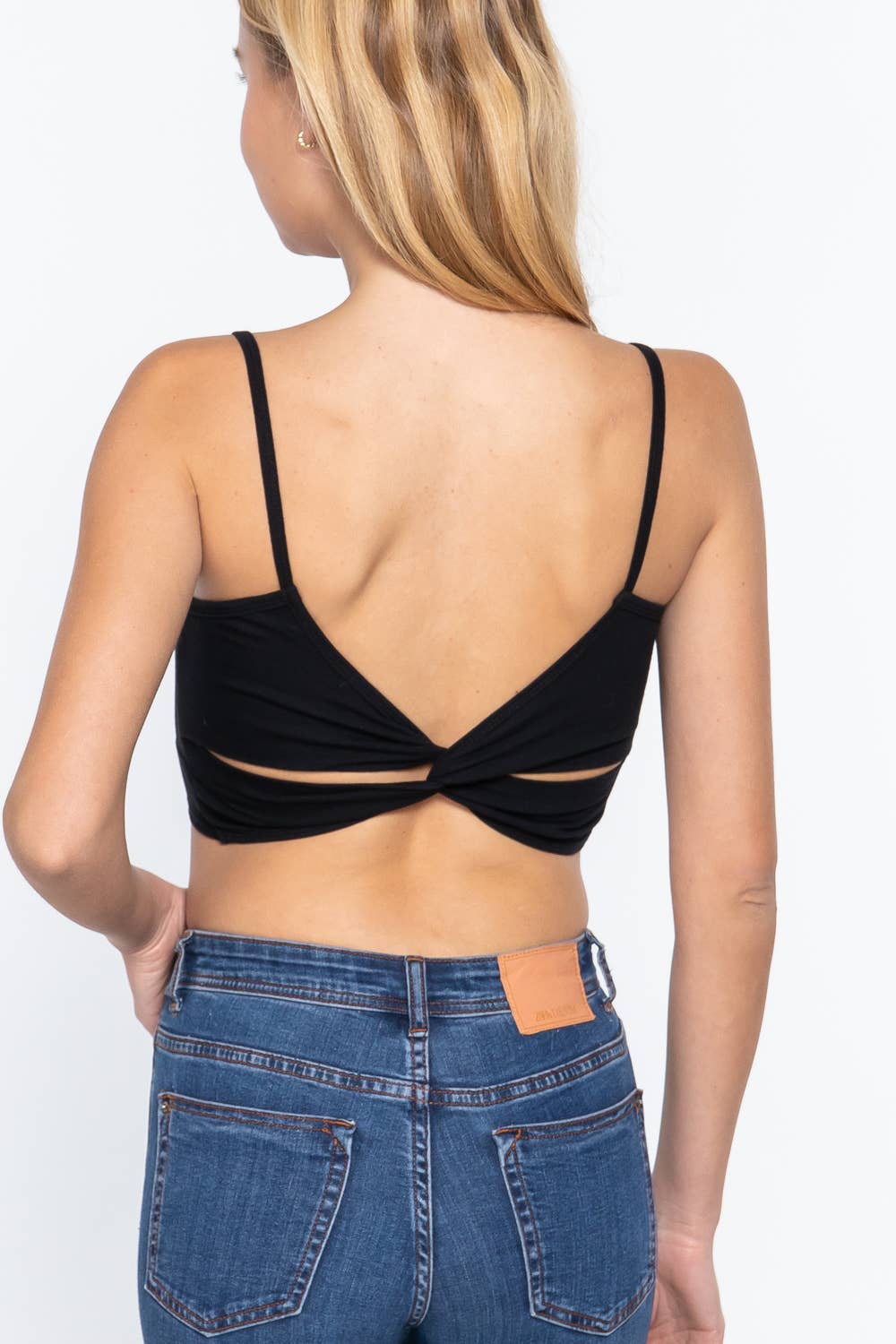 42POPS - Venta al por mayor Camisola - Mujer - , CAMISETA DE TIRANTES CON COPA EXTRAÍBLE AJUSTADA Y ESPALDA RETORCIDA SI-224271